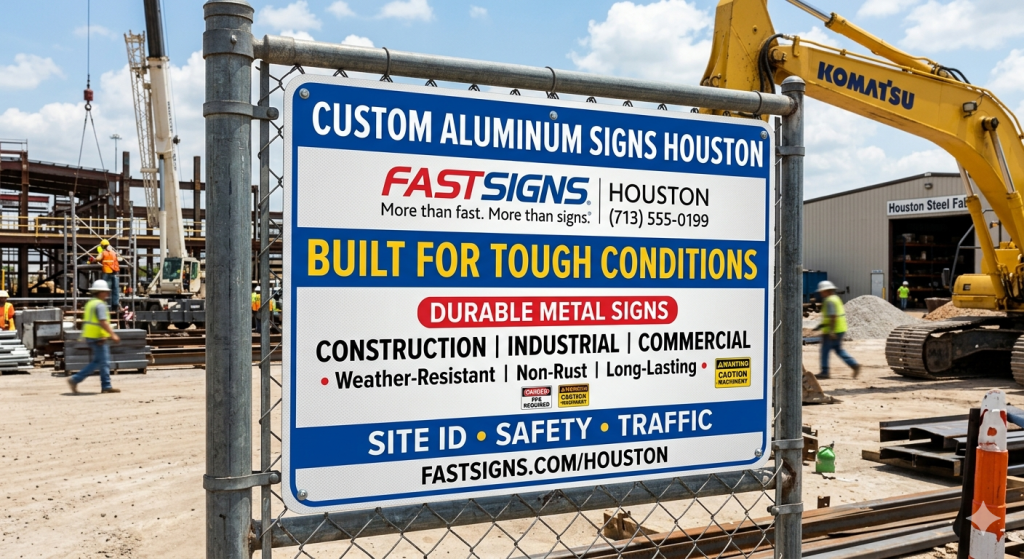 Industrial Aluminum Signs
