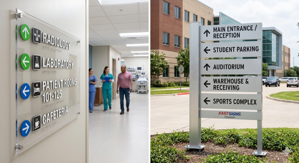 Wayfinding Signs Houston